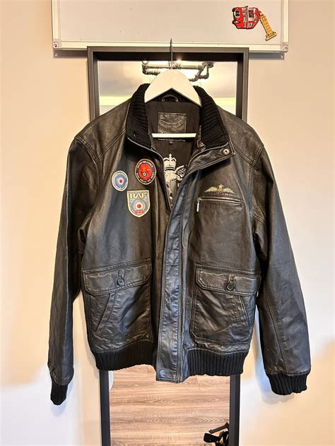 royal air force leather coat